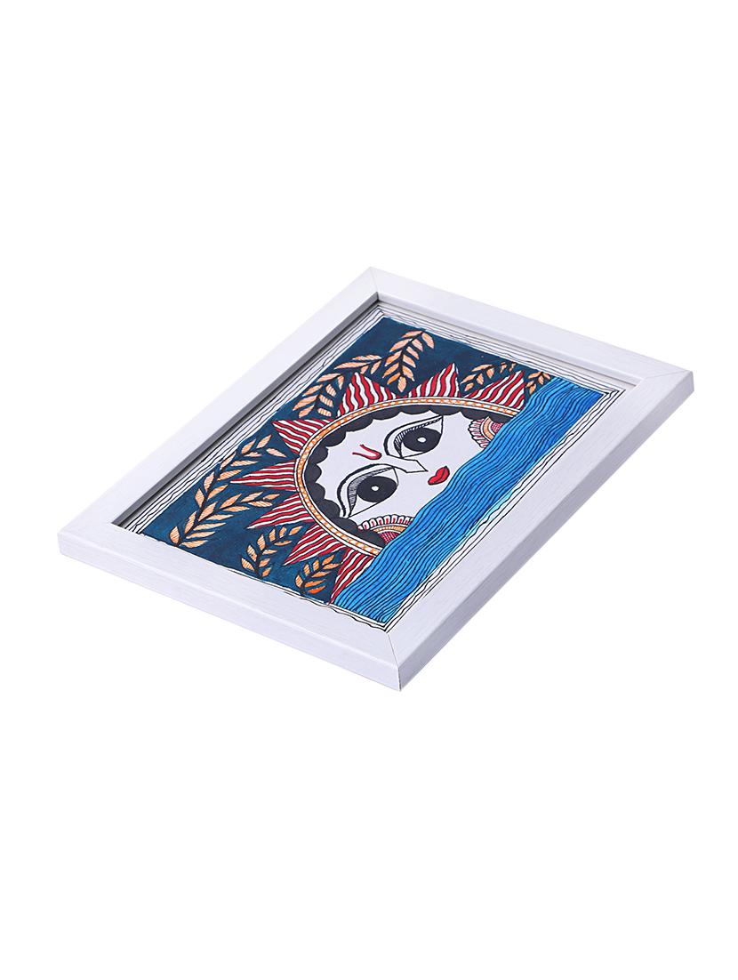 madhubani handmade painting wooden glass frame - 14348784 - Zoom Image - 3