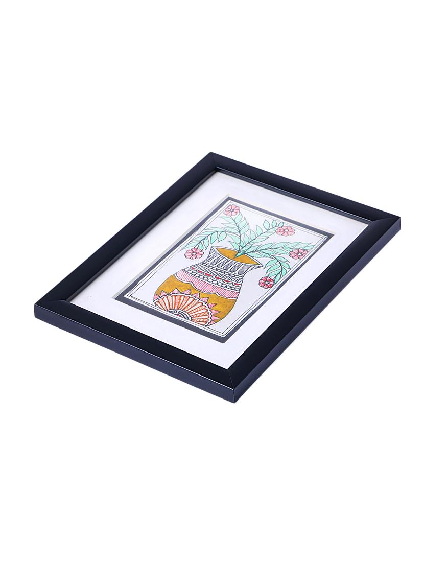 madhubani handmade painting wooden glass frame - 14348787 - Zoom Image - 3
