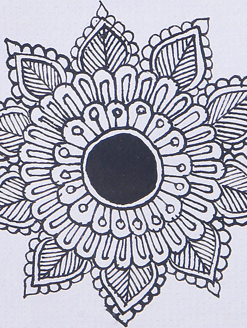 madhubani handmade painting wooden glass frame - 14348799 - Zoom Image - 4