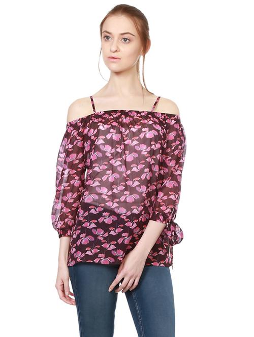 multi colored casual top - 14348957 - Standard Image - 1