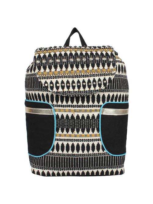 black cotton fashion backpack - 14349303 -  Standard Image - 0