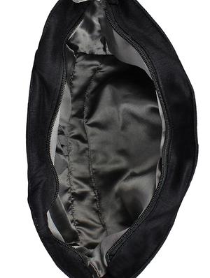 black silk handbag - 14349311 - Standard Image - 3