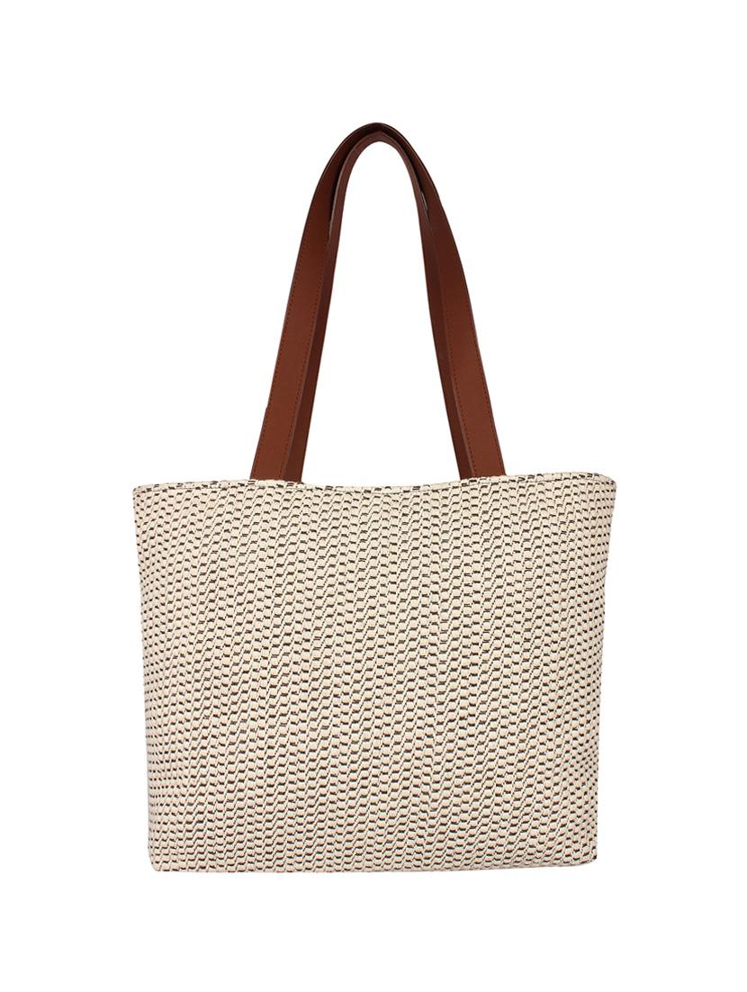 beige canvas handbag - 14349314 - Zoom Image - 2