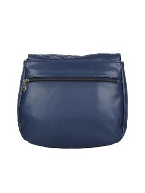 blue solid regular sling bag - 14349323 - Standard Image - 2