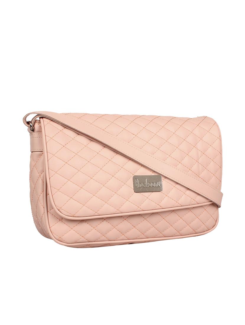 pink leatherette regular sling bag - 14349324 - Zoom Image - 4
