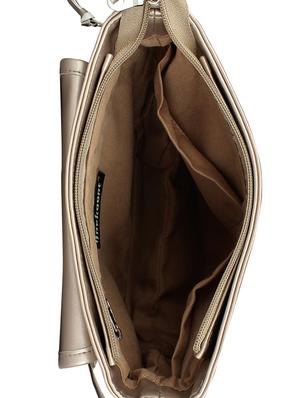 gold leatherette regular sling bag - 14349326 - Standard Image - 3
