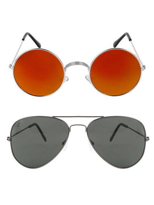 zyaden combo of 2 sunglasses - 14349816 - Standard Image - 1