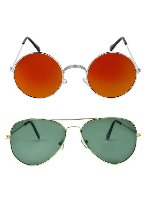 zyaden combo of 2 sunglasses - 14349817 - Standard Image - 1