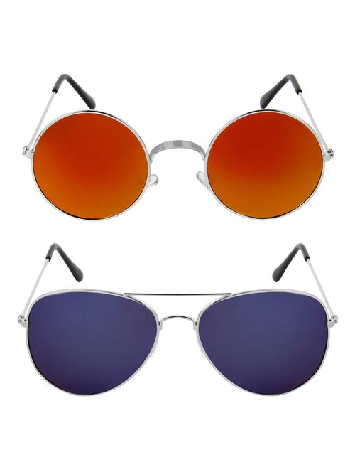zyaden combo of 2 sunglasses - 14349819 - Standard Image - 1