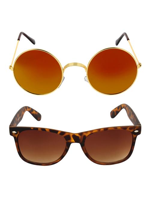 zyaden combo of 2 sunglasses - 14349830 - Standard Image - 1