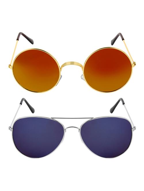 zyaden combo of 2 sunglasses - 14349837 - Standard Image - 1