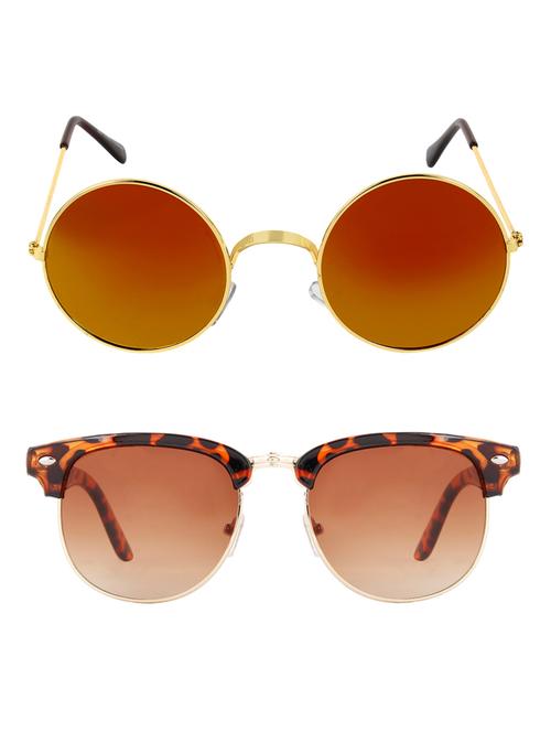 zyaden combo of 2 sunglasses - 14349841 - Standard Image - 1