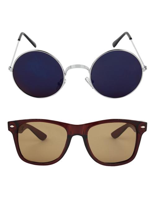 zyaden combo of 2 sunglasses - 14349850 - Standard Image - 1