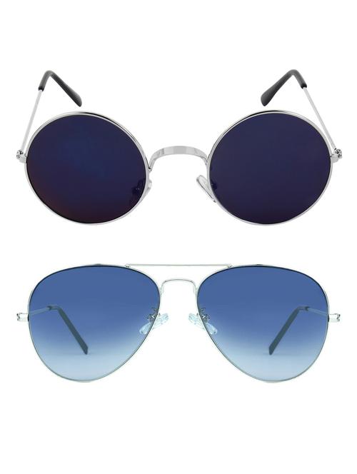 zyaden combo of 2 sunglasses - 14349858 - Standard Image - 1