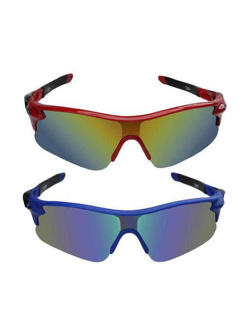 zyaden combo of sport sunglasses-pack of 2 - 14350125 - Standard Image - 1