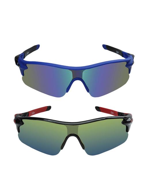 zyaden combo of sport sunglasses-pack of 2 - 14350126 - Standard Image - 1