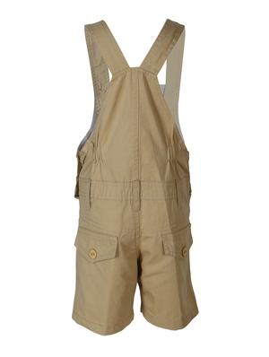 beige cotton dungarees - 14351999 - Standard Image - 2