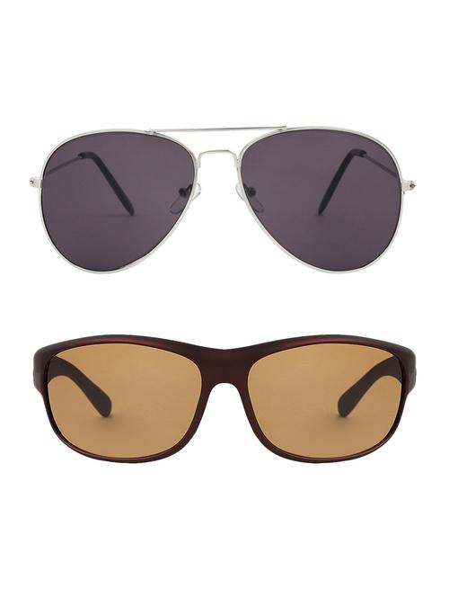 zyaden combo of 2 sunglasses - 14352565 - Standard Image - 1