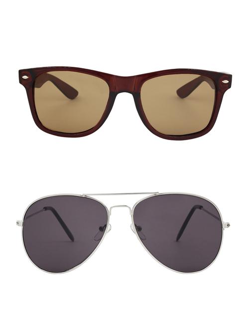 zyaden combo of 2 sunglasses - 14352584 - Standard Image - 1