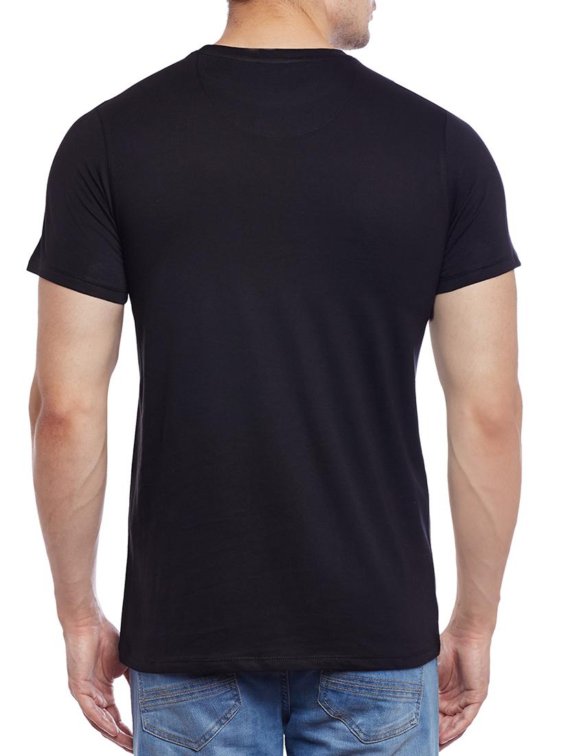 black polyester t-shirt - 14354884 - Zoom Image - 3
