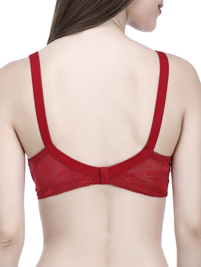floral patch laced bra - 14355307 - Zoom Image - 3