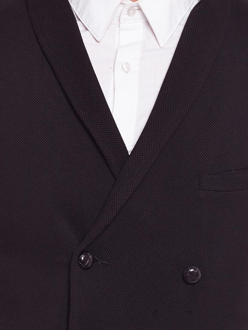 black cotton waist coat - 14361026 - Zoom Image - 4
