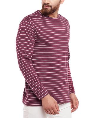 purple cotton t-shirt - 14361027 - Standard Image - 2