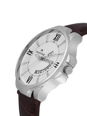 swisstone wht105-wht-brw & vog501-pnk-ch analog wrist watch combo for men & women - 14361620 - Standard Image - 3