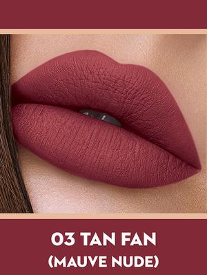 sugar smudge me not liquid lipstick - 03 tan fan (mauve nude) - 14362703 - Standard Image - 4