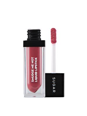 sugar smudge me not liquid lipstick - 04 plum yum (muted plum) - 14362704 - Standard Image - 2