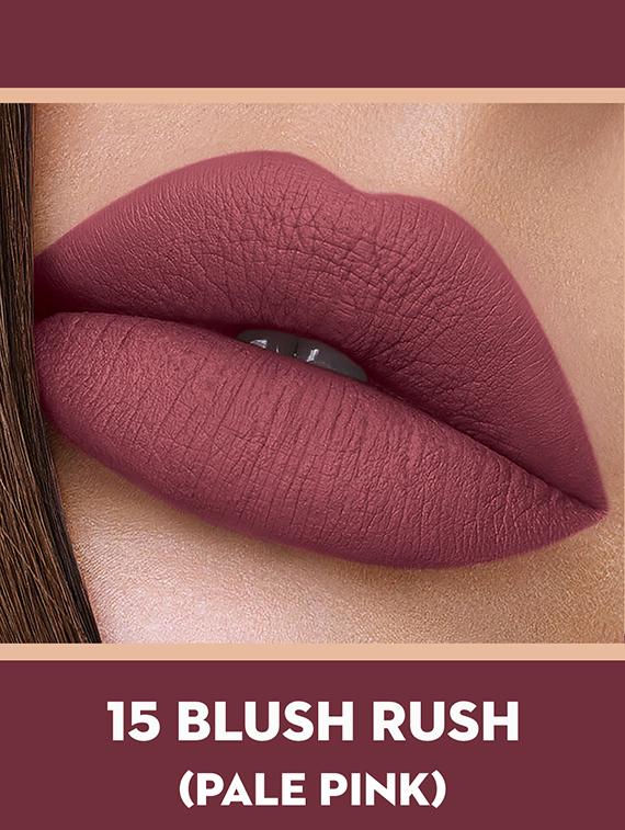 sugar smudge me not liquid lipstick - 15 blush rush (pale pink) - 14362715 - Zoom Image - 4
