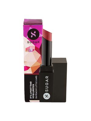 sugar it's a-pout time! vivid lipstick - 06 peachy little liars (nude pink) - 14362741 - Standard Image - 2
