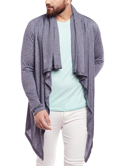 grey cotton shrug - 14364025 - Standard Image - 1