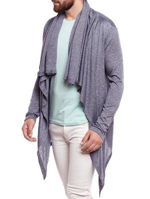 grey cotton shrug - 14364025 - Standard Image - 2