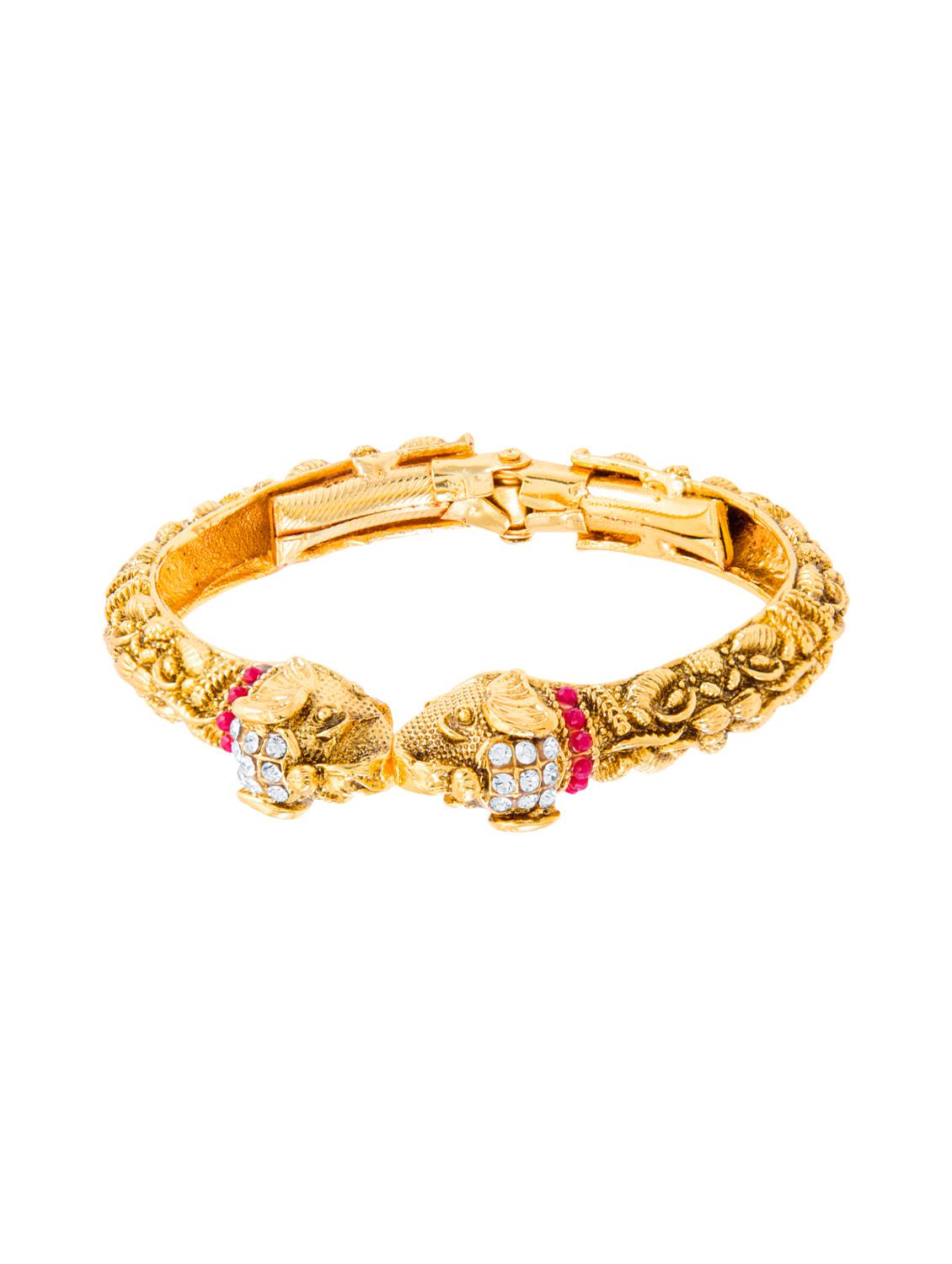 gold plated bangle - 14364225 - Zoom Image - 4