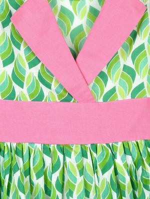 green cotton frock - 14366197 - Standard Image - 3