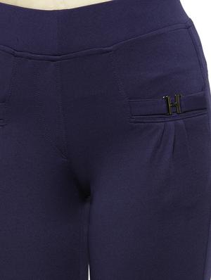 navy blue cotton jeggings - 14366623 - Standard Image - 4