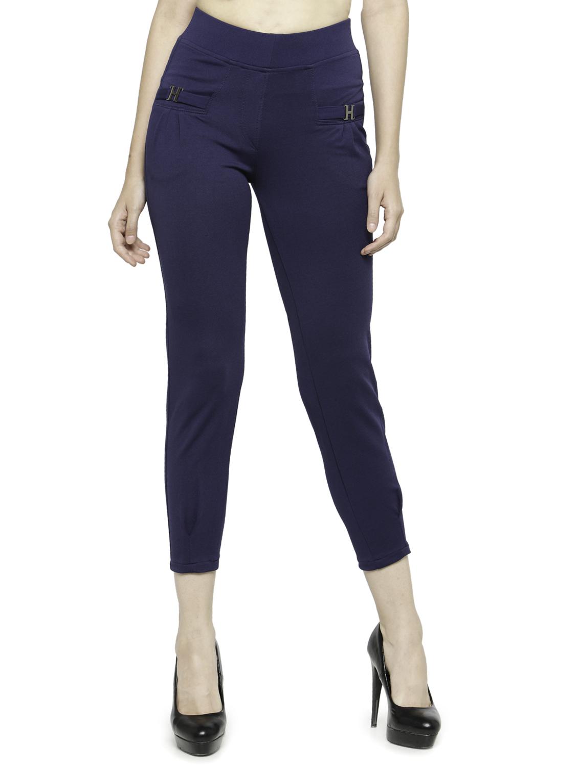 navy blue cotton jeggings - 14366623 - Zoom Image - 1