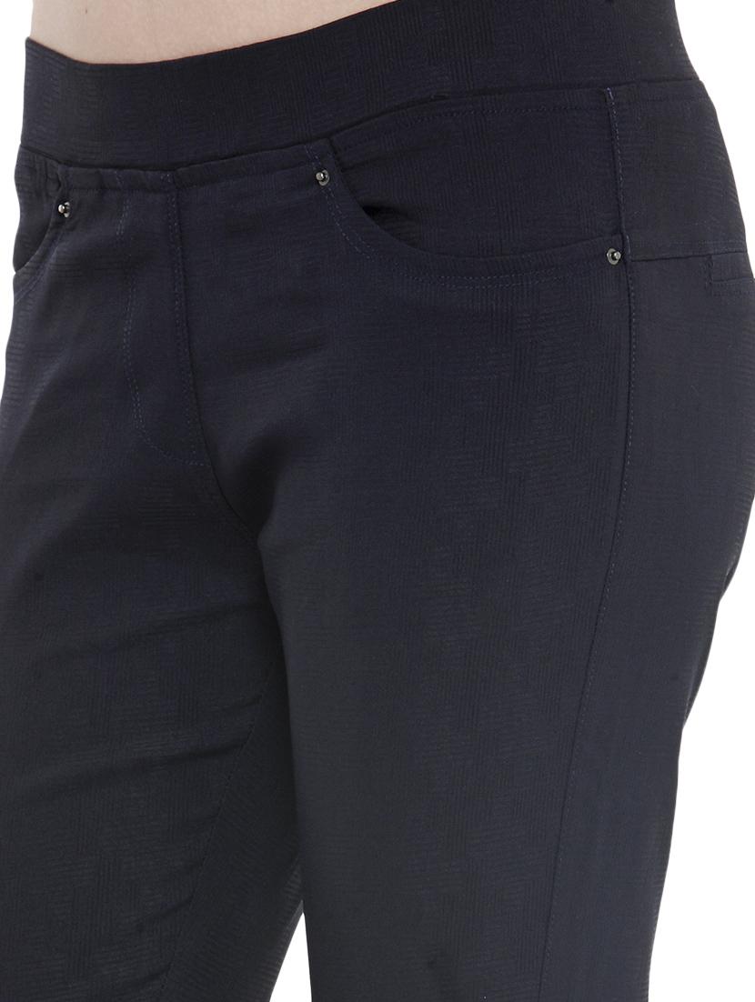 navy blue cotton lycra jeggings - 14366627 - Zoom Image - 4