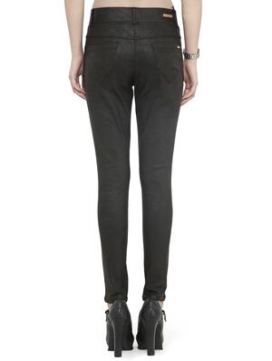 black cotton lycra jeggings - 14366640 - Standard Image - 3