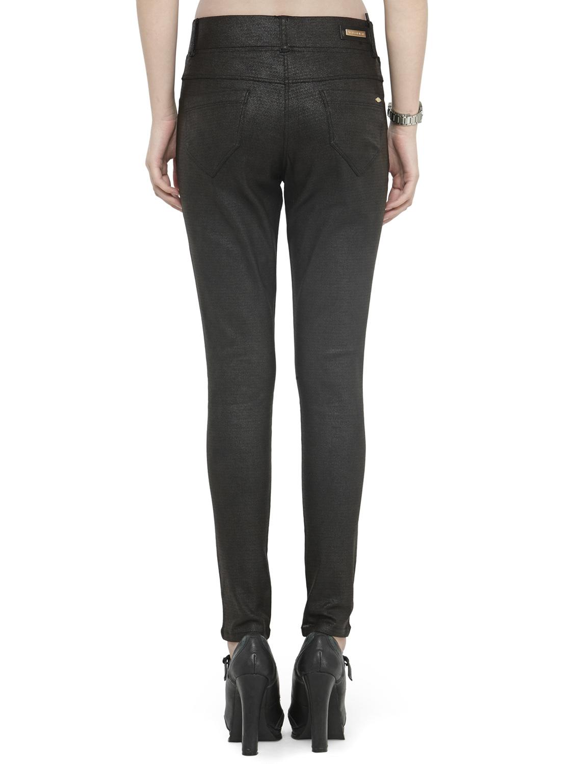 black cotton lycra jeggings - 14366640 - Zoom Image - 3