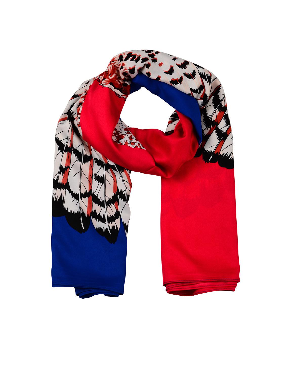 multi colored pure silk stole - 14366858 - Zoom Image - 1