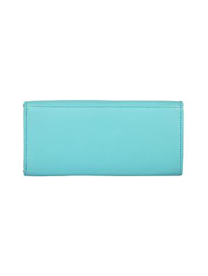 aditi wasan blue leather regular clutch - 14367197 - Standard Image - 2