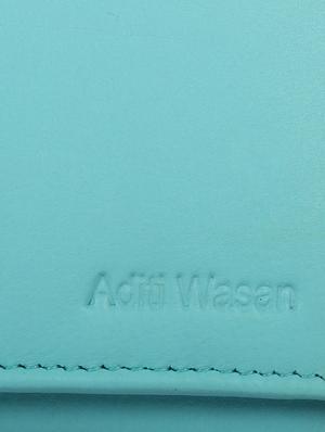 aditi wasan blue leather regular clutch - 14367197 - Standard Image - 4