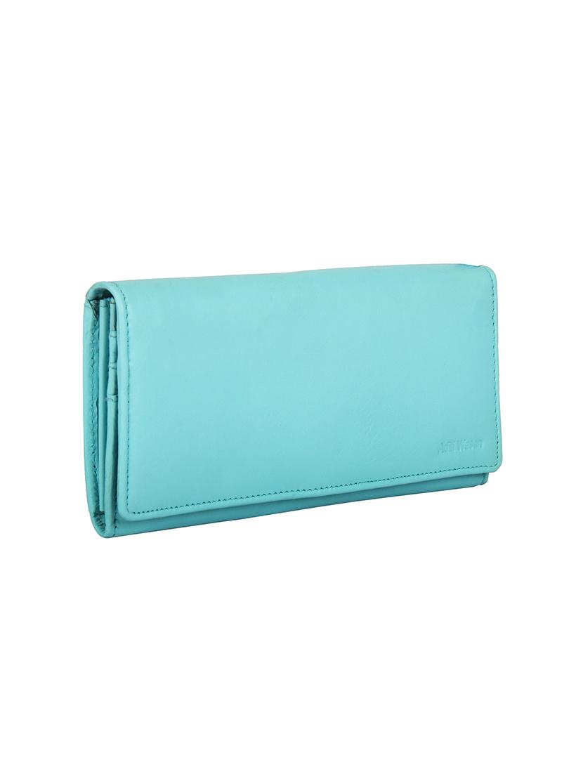 aditi wasan blue leather regular clutch - 14367197 - Zoom Image - 5