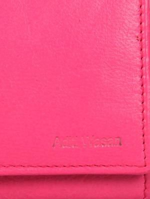aditi wasan pink leather regular clutch - 14367198 - Standard Image - 4