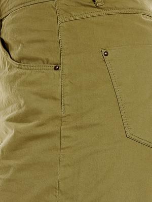 green cotton hot pants - 14367783 - Standard Image - 4