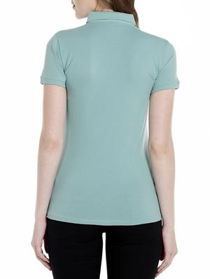green cotton regular tee - 14367790 - Standard Image - 3