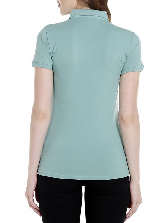 green cotton regular tee - 14367790 - Zoom Image - 3