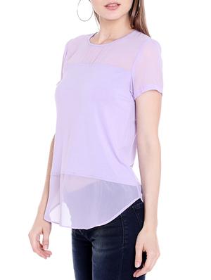 light purple cotton top - 14367853 - Standard Image - 2